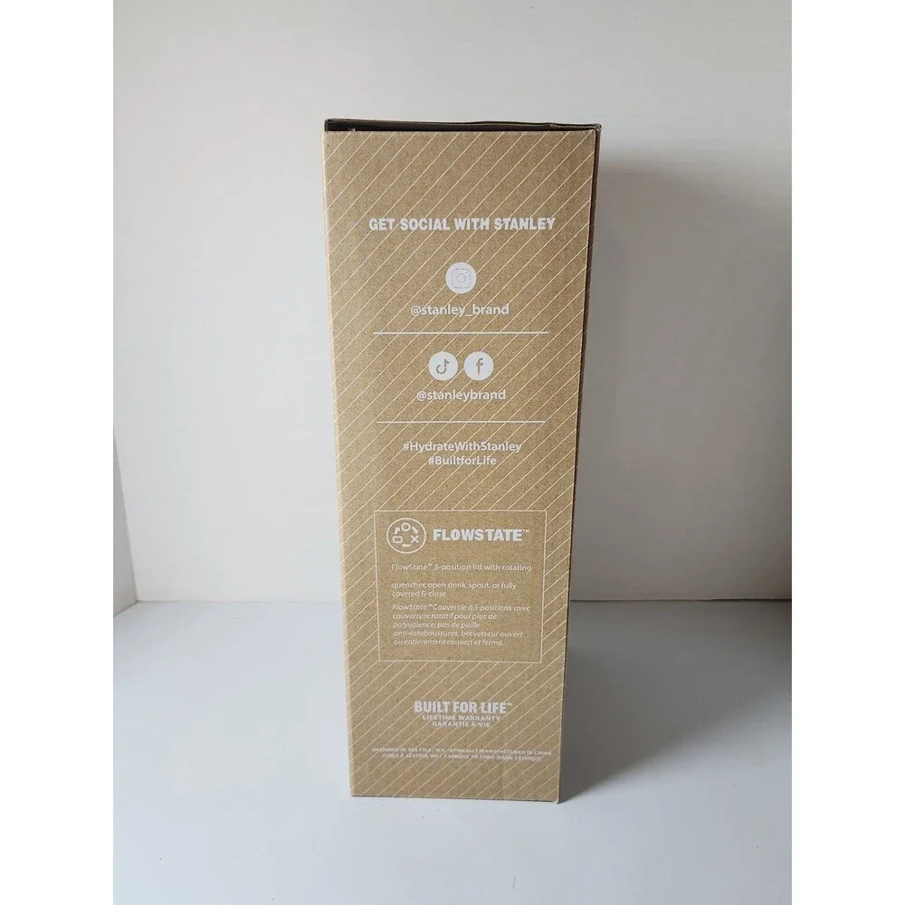 Stanley Quencher Flowstate H2.0 Tumbler 40 Oz Pink NIB